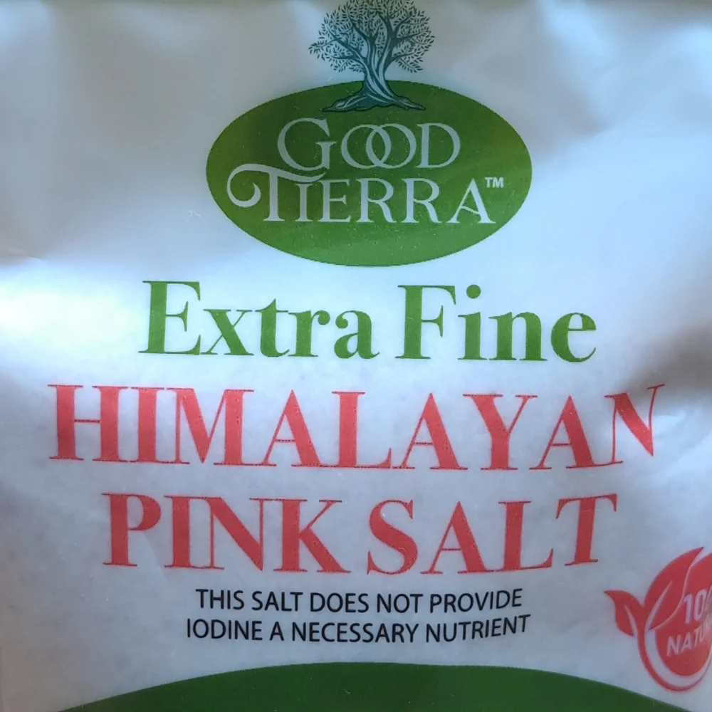 Good Tierra Himalaya Pink Salt Extra Fine 100% Natural‎ 84 Minerals Lot/3 Bags